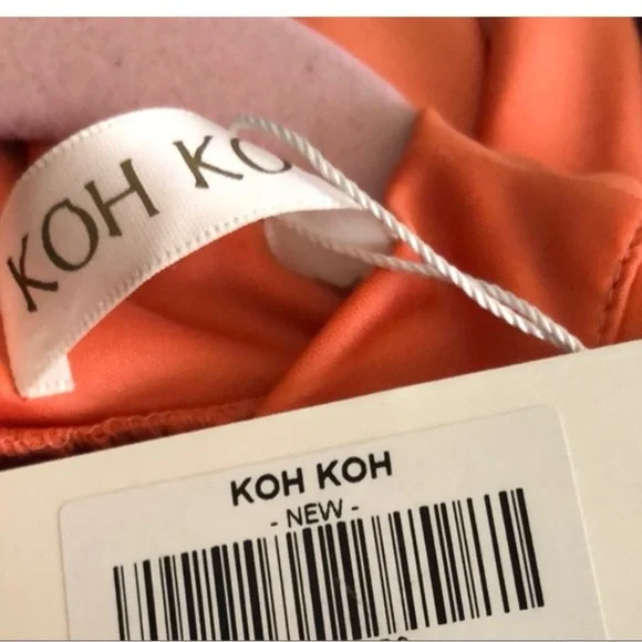 Vibrant Orange Sleeveless Maxi Dress brand new - Picture 4 of 4